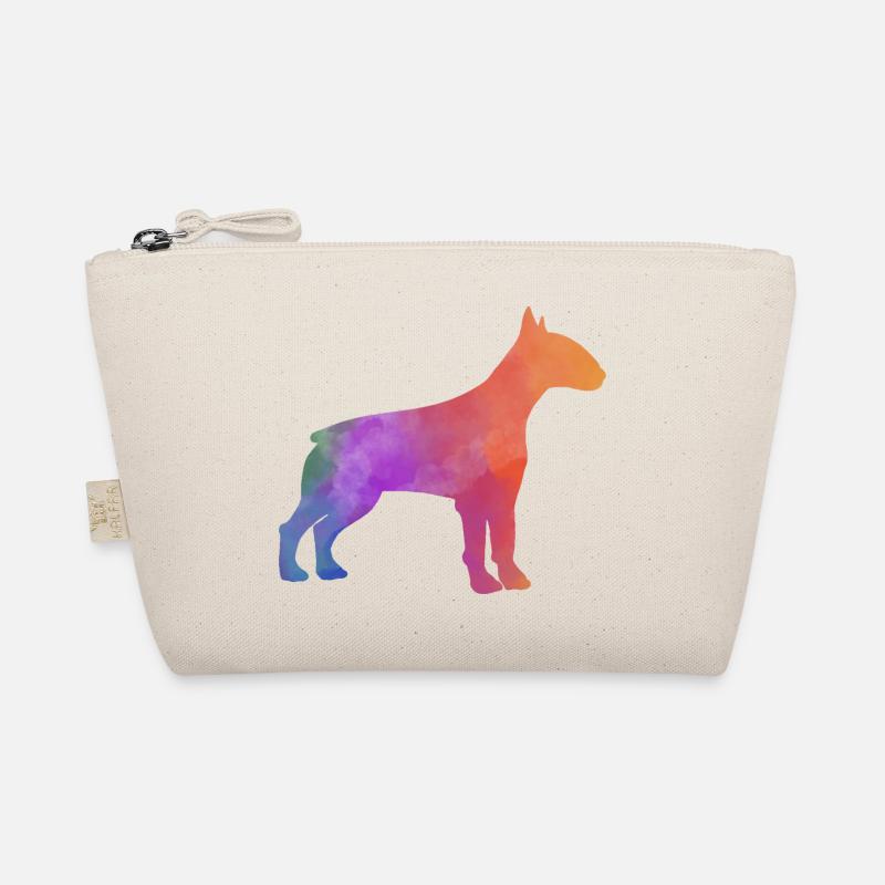 BULLTERRIER bunt Bio-Täschchen