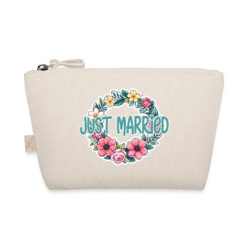 just married - pour mariage - Trousse biologique - nature - Devant