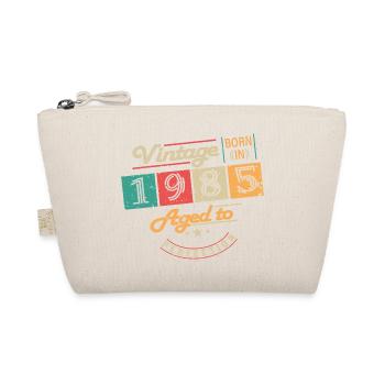 Original 1985 Jahrgang - 1985 Geburtstagsgeschenk - Bio-Täschchen - Natur - Vorne