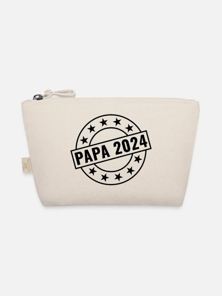 Papa 2024 - Bio-Täschchen - Natur - Vorne