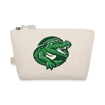 Hans the Crocodile - Organic Pouch - nature - Front