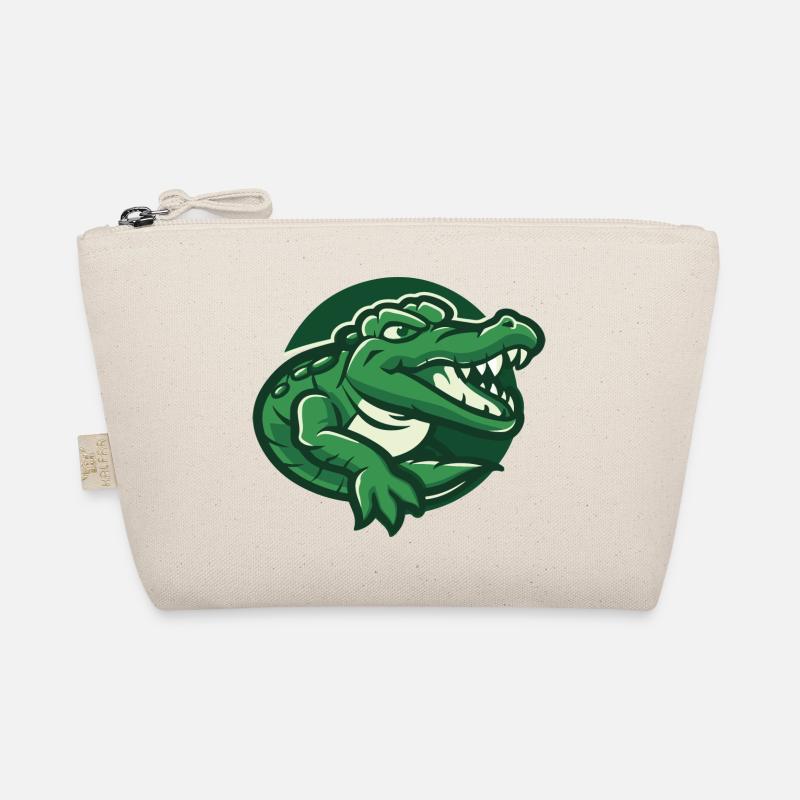 Hans the Crocodile Organic Pouch