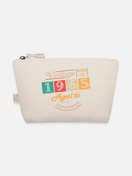 Original 1965 Jahrgang - 1965 Geburtstagsgeschenk - Bio-Täschchen - Natur