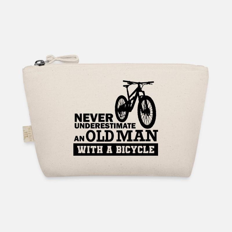 Funny Bicycle Saying Organic Pouch