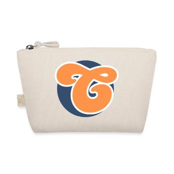 Letter c orange sport - Organic Pouch - nature - Front