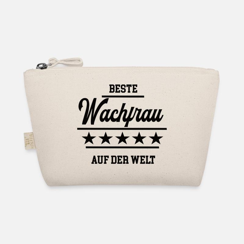 Beste Wachfrau Sicherheitsdienst Wachdienst Bio-Täschchen