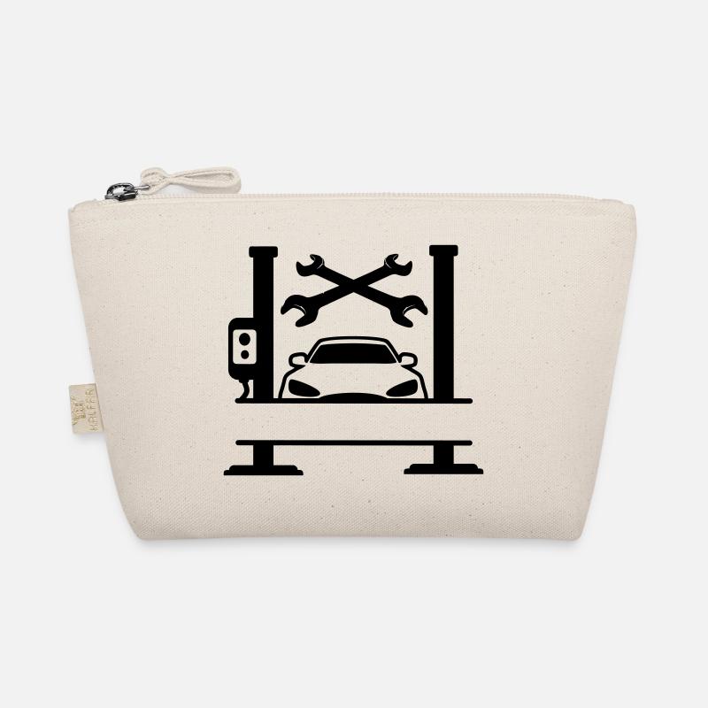 Car Garage Name Banner Organic Pouch