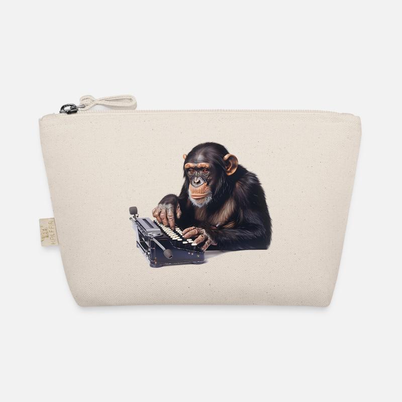The Infinite Monkey Theorem, a thought adventure Organic Pouch