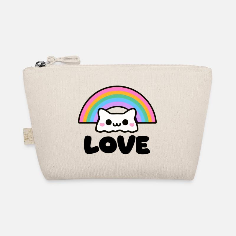 Pride Liebe Katze Bio-Täschchen