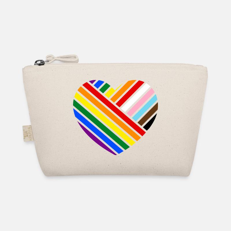 LOVE - classic theme - Organic Pouch - nature