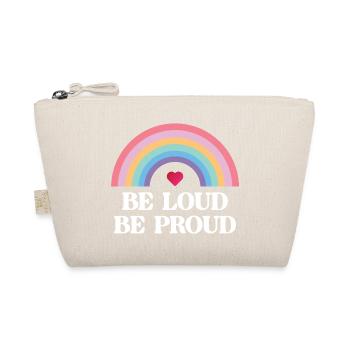 LGBT Pride Month - Sei laut, sei stolz - Bio-Täschchen - Natur - Vorne