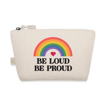 LGBT Pride Month - Sei laut, sei stolz - Bio-Täschchen - Natur - Vorne