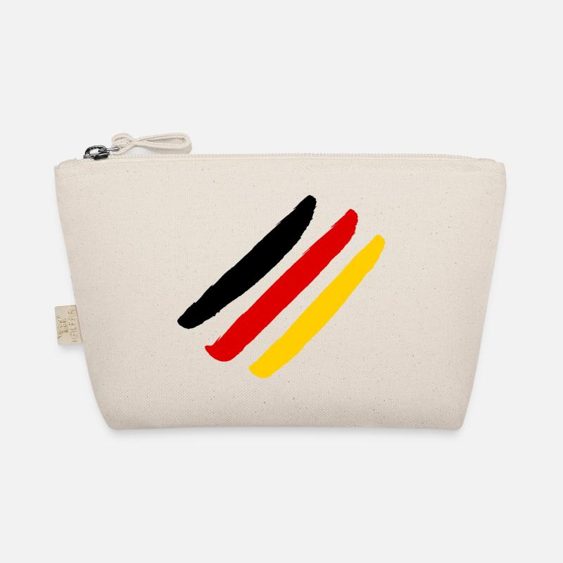 Drapeau allemand - Style Stripes Trousse biologique