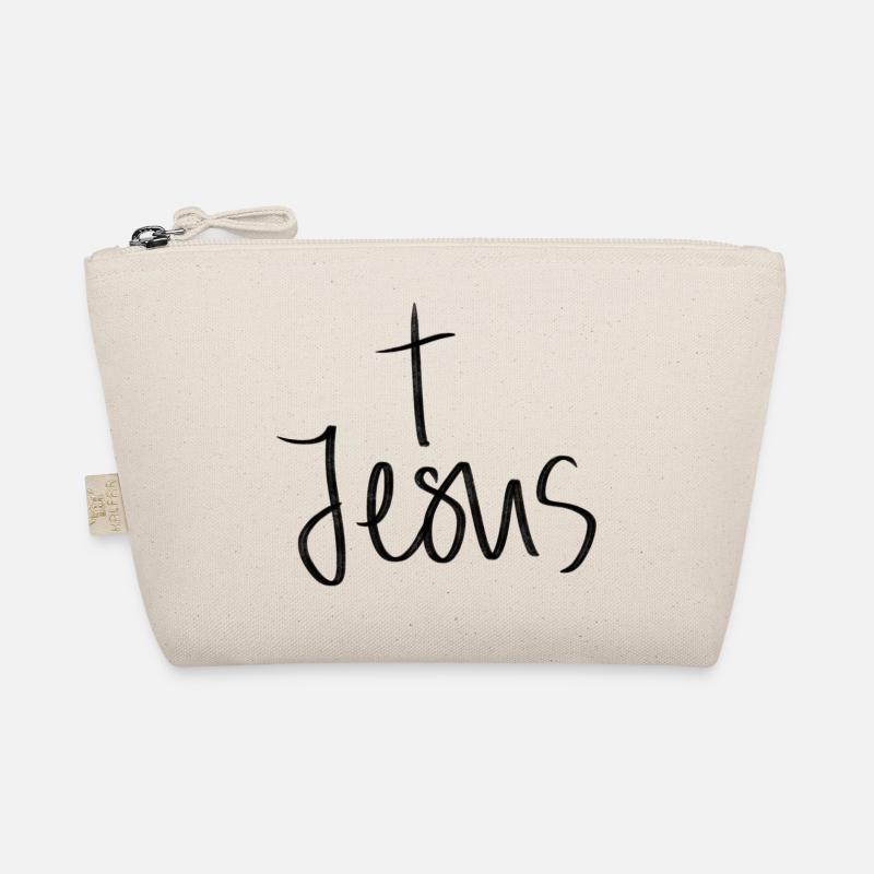 Jesus Cross Organic Pouch