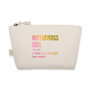 Motocross Motocross Motocross - Organic Pouch - nature - Front