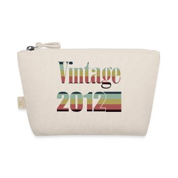 2012 Birthday 2012 Born In 2012 Birthday - Organic Pouch - nature - Front