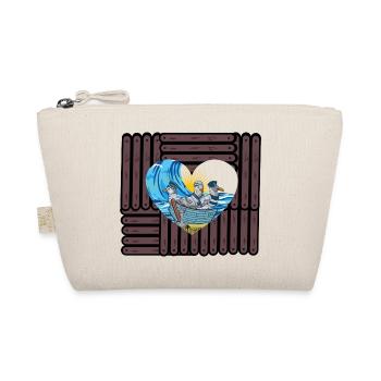 Seagulls Seagull Sea Sun Ocean Coast - Organic Pouch - nature - Front
