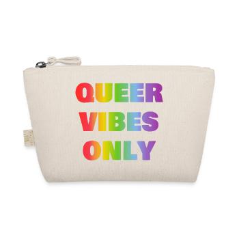 Queer vibes only - Organic Pouch - nature - Front
