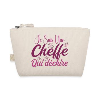 Je Suis Une Cheffe Qui Déchire - Trousse biologique - nature - Devant