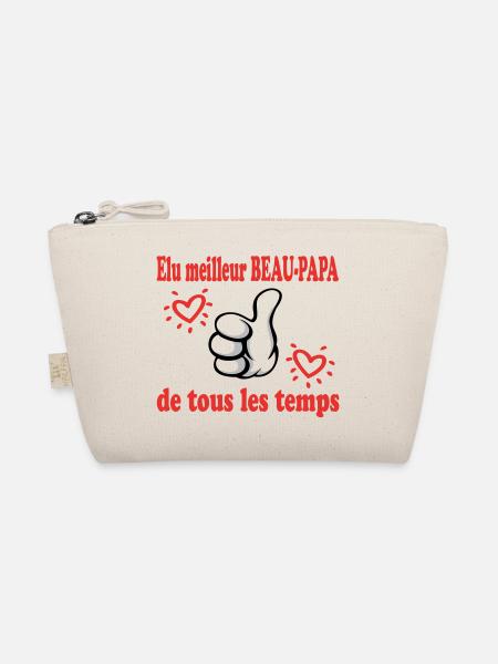 ELU MEILLEUR BEAU PAPA DE TOUS LES TEMPS - Trousse biologique - nature - Devant