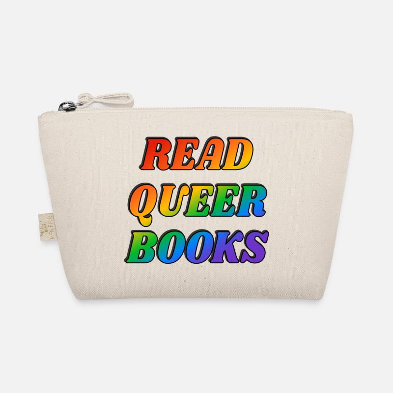 Queere Bücher lesen Bio-Täschchen