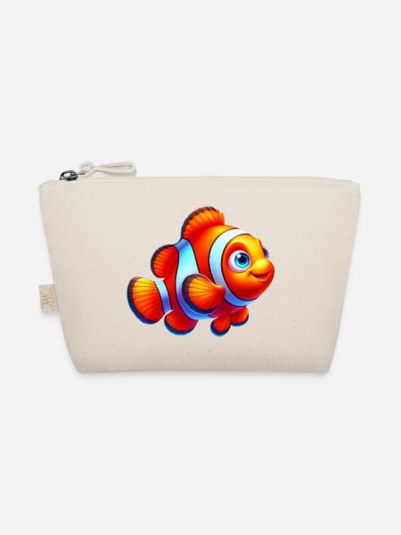 Clownfische - Bio-Täschchen - Natur
