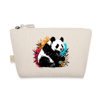 Panda - Organic Pouch - nature - Front