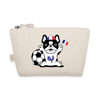 Bulldog supporter français - Trousse biologique - nature - Devant