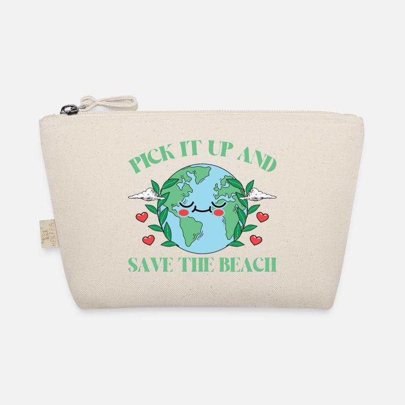 Baignade sur la plage et la mer sans plastique contre la pollution Trousse biologique