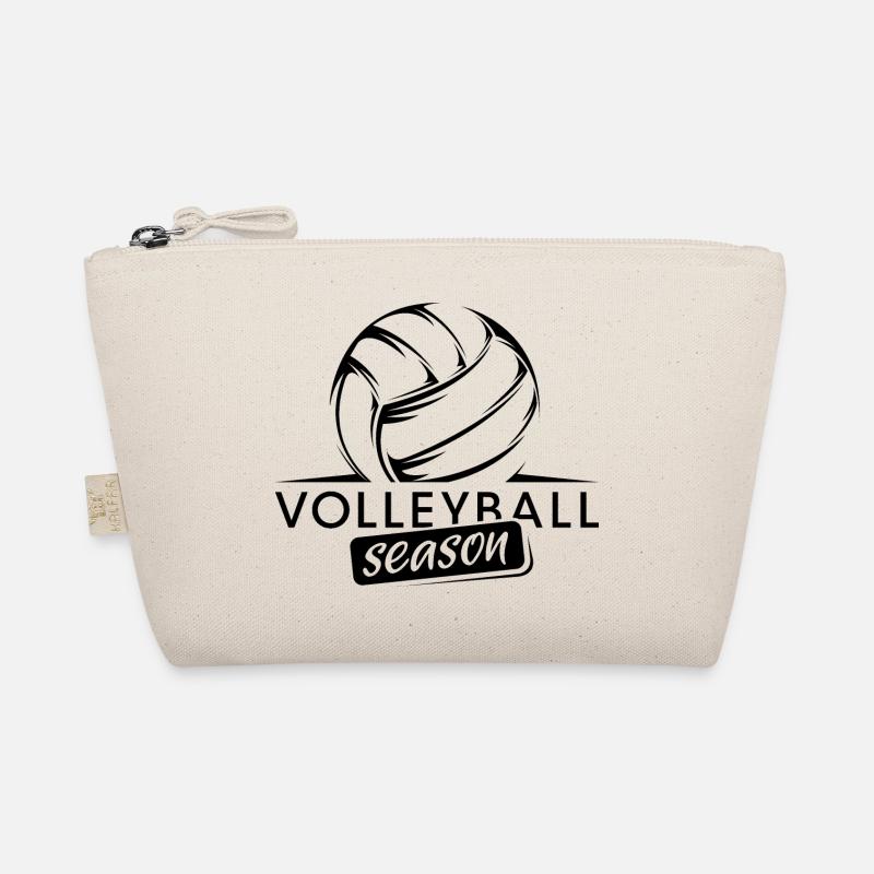 Volleyball Mannschaft Beachvolleyball Logo Saison Bio-Täschchen