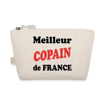 Best BOYFRIEND in France - Organic Pouch - nature - Front