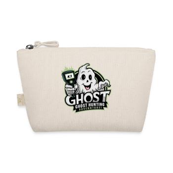 Lustiges Ghosthunterdesign - Bio-Täschchen - Natur - Vorne
