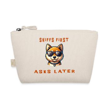 Renifle d’abord, demande plus tard - Shiba Inu plus cool - Trousse biologique - nature - Devant