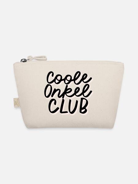 Coole Onkel Club Rosa - Bio-Täschchen - Natur - Vorne