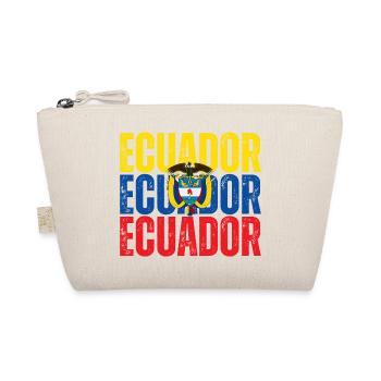 Flag of Ecuador, Ecuadorian pride - Organic Pouch - nature - Front