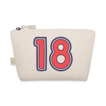 18. 18 ANS. 18e ANNIVERSAIRE. ANNIVERSAIRE 18 ANS. - Trousse biologique - nature - Devant