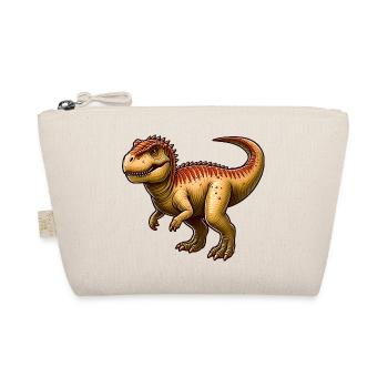 Dinosaur Tetranosaurus - Organic Pouch - nature - Front