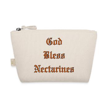 GodBlessNectarines - Organic Pouch - nature - Front