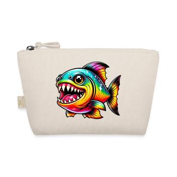 Piranha - Bio-Täschchen - Natur - Vorne