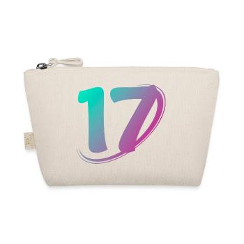 Number 17 multicolor - Organic Pouch - nature - Front