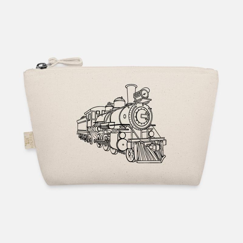 Railway Line Sketch Organic Pouch