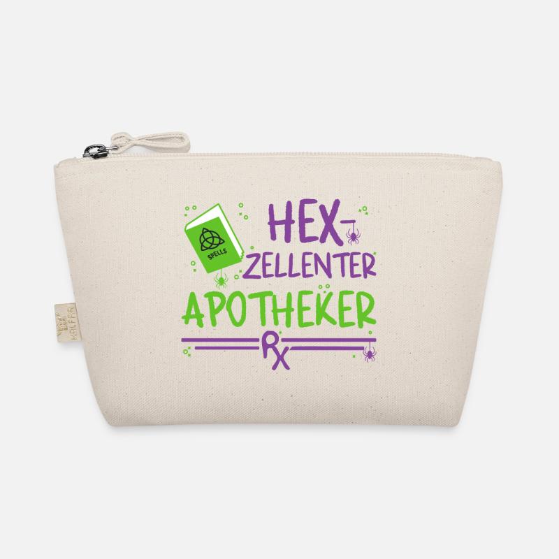 Apotheker Halloween - Bio-Täschchen - Natur