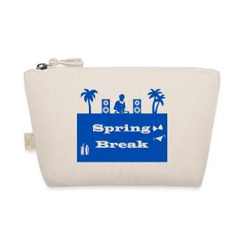 spring break bleu foncé - Trousse biologique - nature - Devant