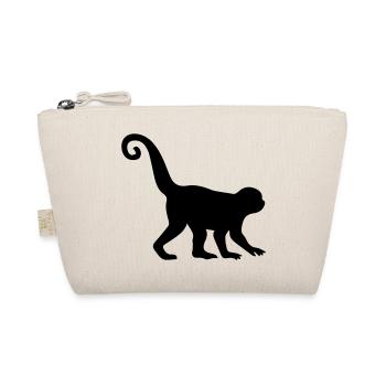 Silhouette de singe - Trousse biologique - nature - Devant