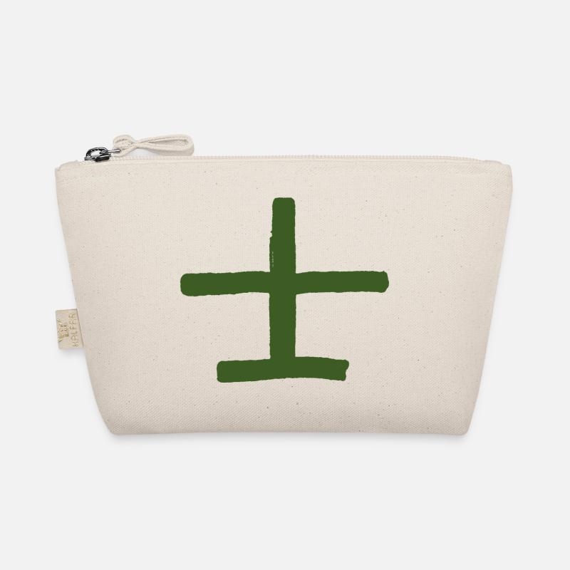 Samurai (Japanese kanji characters) Organic Pouch