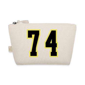 74 Number Jersey - Organic Pouch - nature - Front