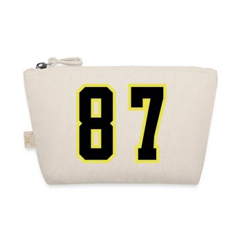 87 Number Leotard - Organic Pouch - nature - Front