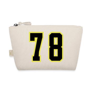 78 Number Jersey - Organic Pouch - nature - Front