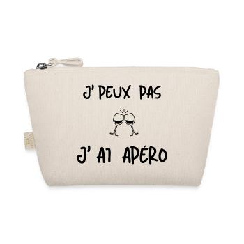 J'peux pas j'ai apéro - Trousse biologique - nature - Devant