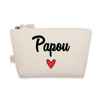 VATERTAG. FROHER VATERTAG. PAPA. ALLES GUTE ZUM GEBURTSTAG. - Bio-Täschchen - Natur - Vorne
